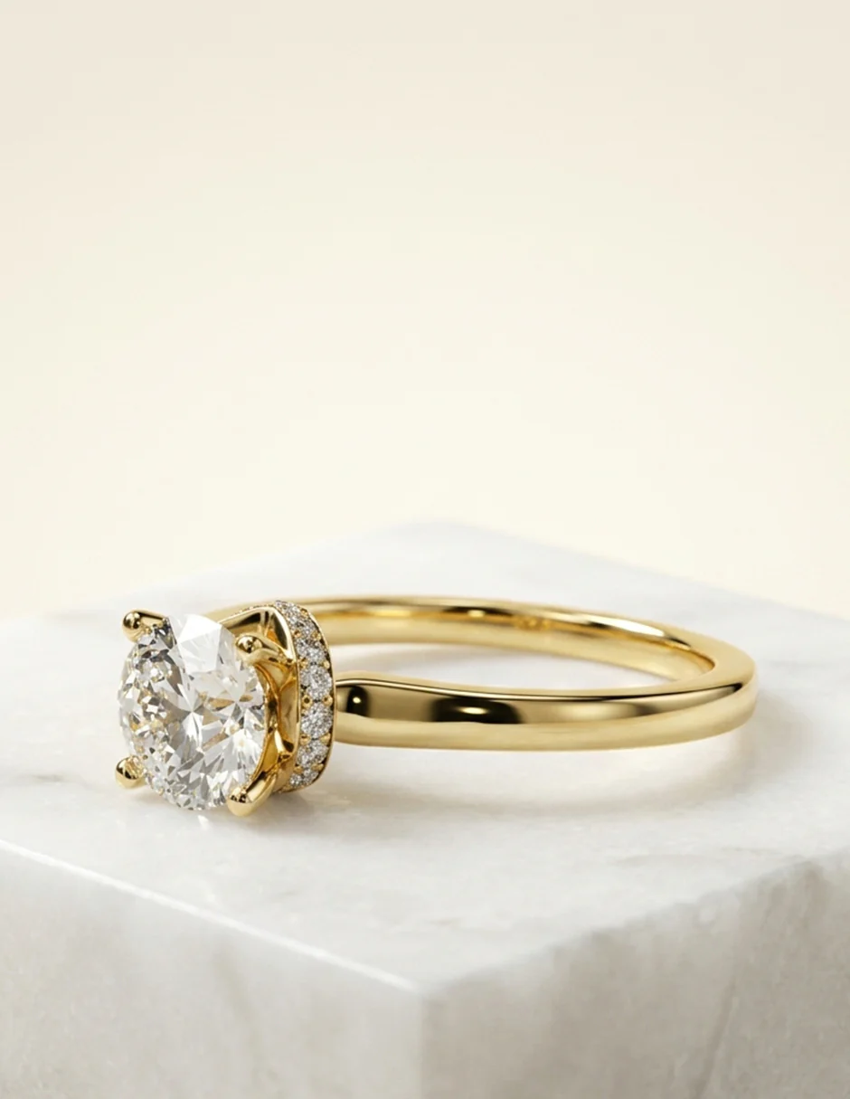 MONTADURA PARA PERSONALIZAR ANILLO DE COMPROMISO - PAVÉ - Image 15