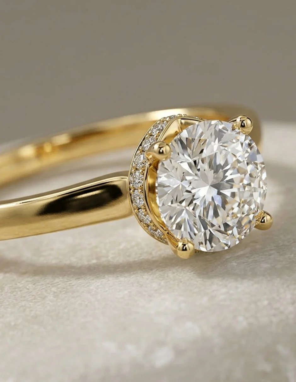 MONTADURA PARA PERSONALIZAR ANILLO DE COMPROMISO - PAVÉ - Image 16