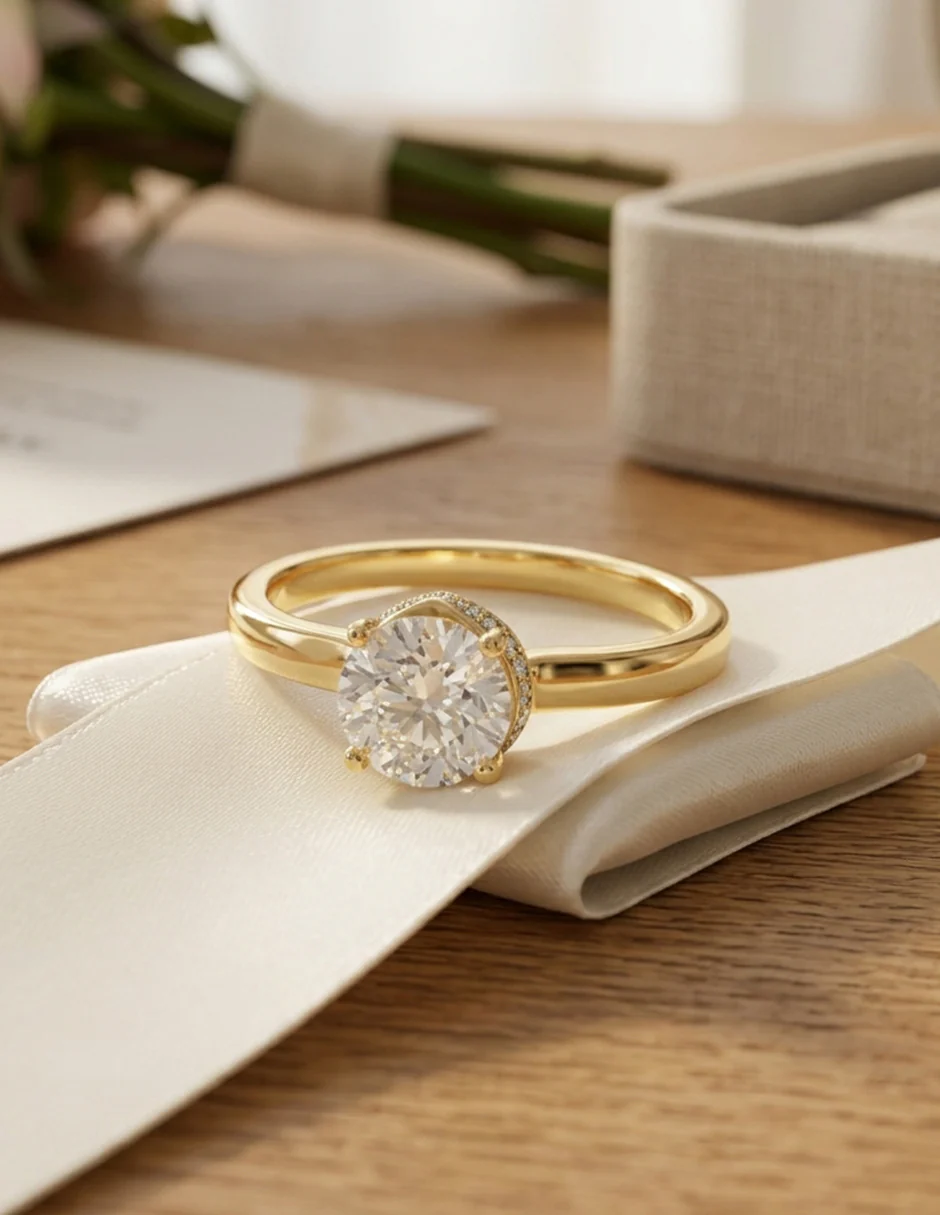 MONTADURA PARA PERSONALIZAR ANILLO DE COMPROMISO - PAVÉ - Image 17