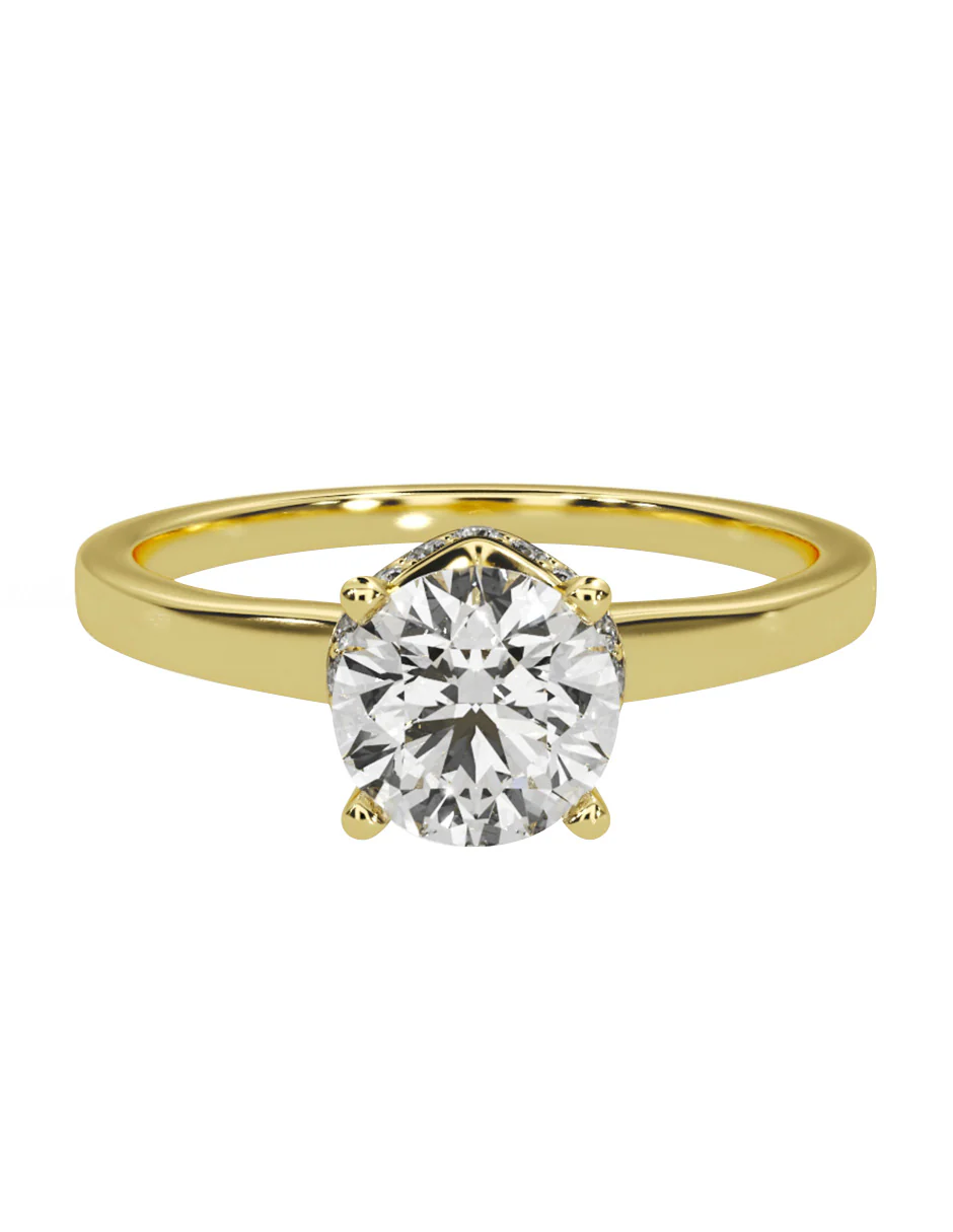 MONTADURA PARA PERSONALIZAR ANILLO DE COMPROMISO - PAVÉ - Image 5