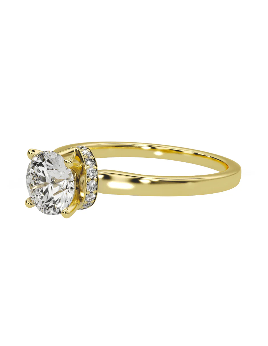 MONTADURA PARA PERSONALIZAR ANILLO DE COMPROMISO - PAVÉ - Image 8