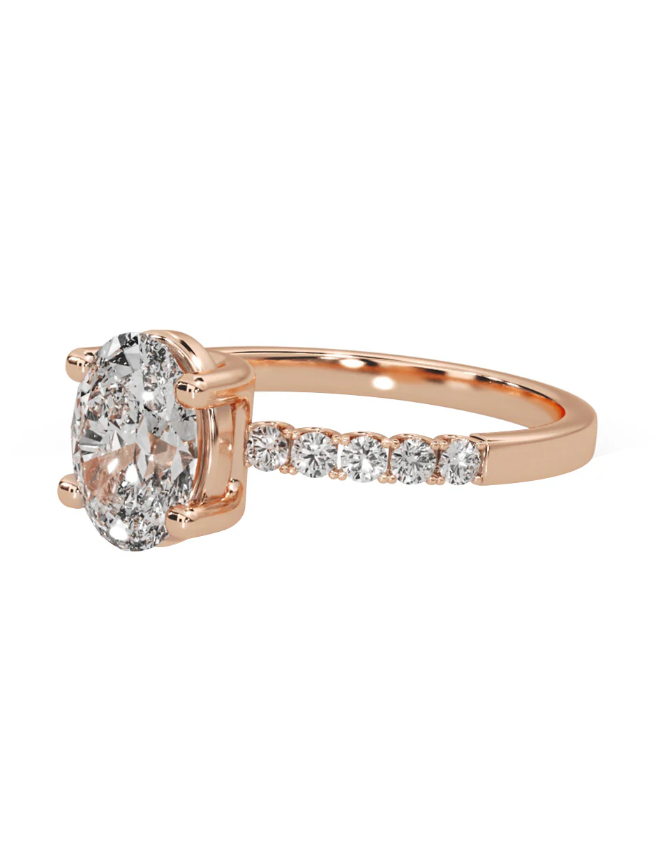 MONTADURA PARA PERSONALIZAR ANILLO DE COMPROMISO - PAVÉ - Image 12