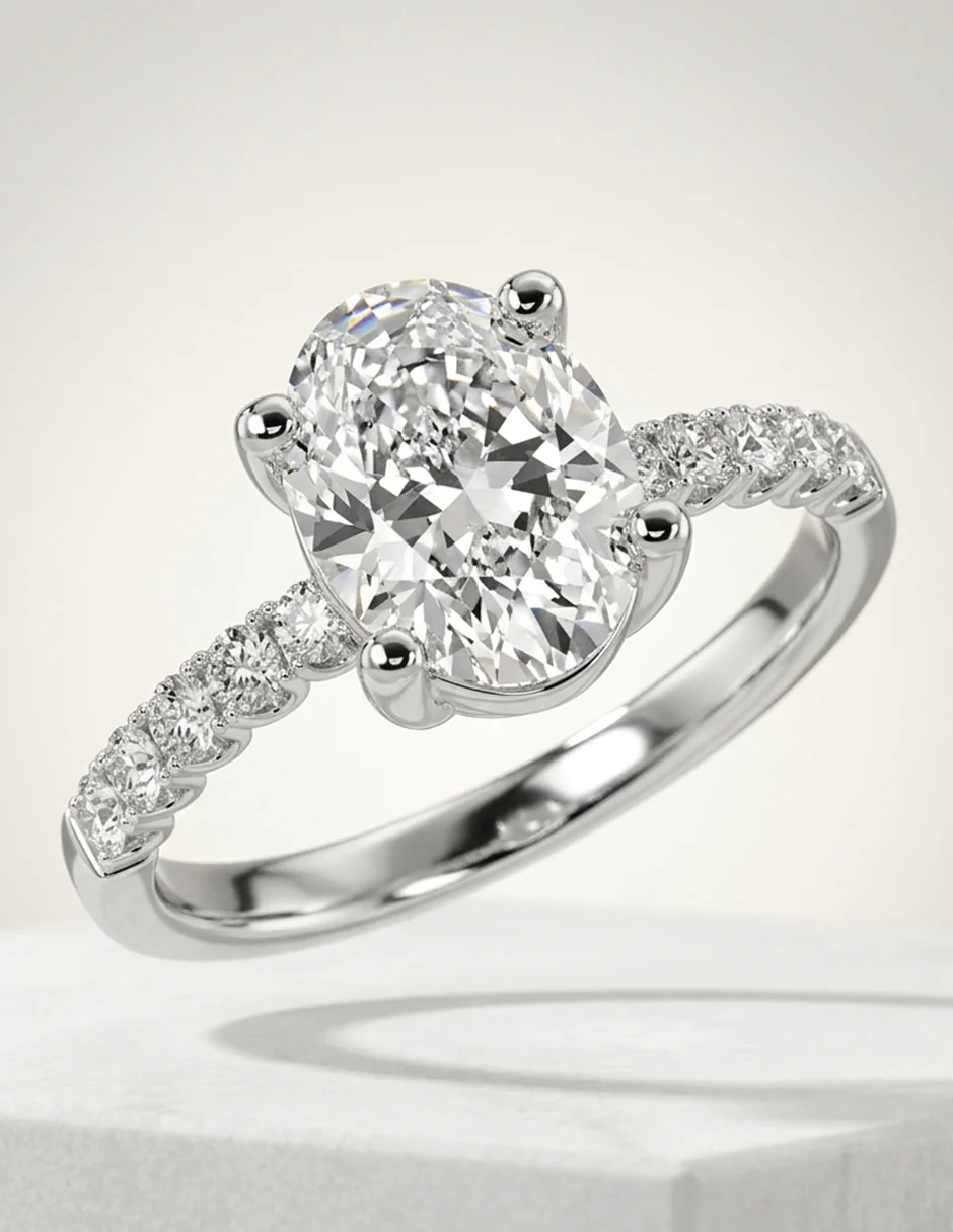 MONTADURA PARA PERSONALIZAR ANILLO DE COMPROMISO - PAVÉ - Image 13