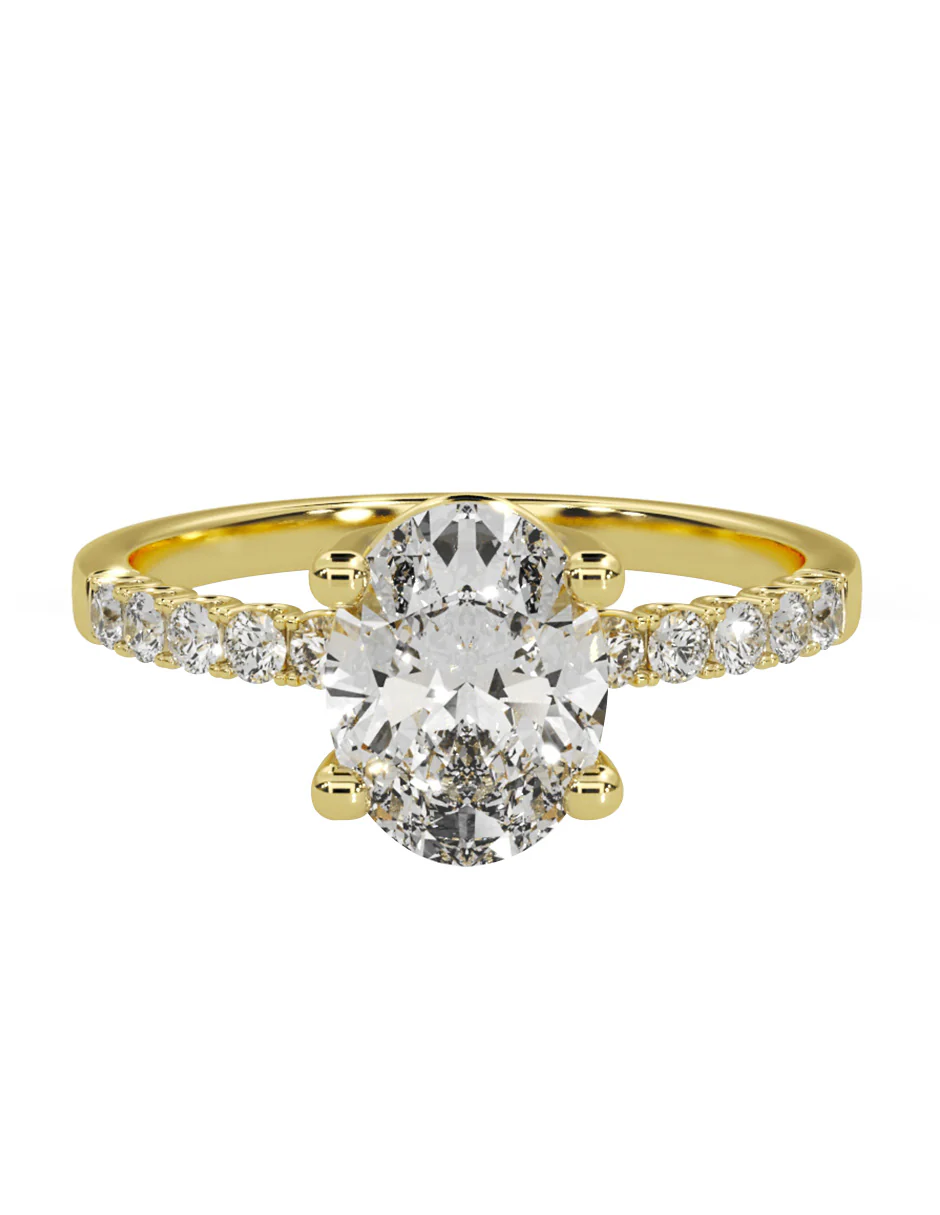 MONTADURA PARA PERSONALIZAR ANILLO DE COMPROMISO - PAVÉ - Image 5