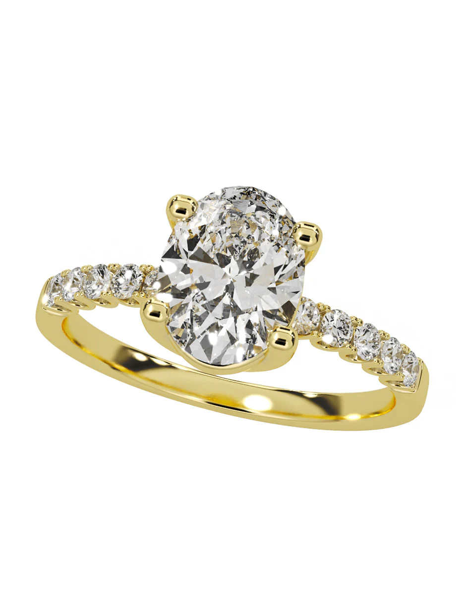 MONTADURA PARA PERSONALIZAR ANILLO DE COMPROMISO - PAVÉ - Image 7