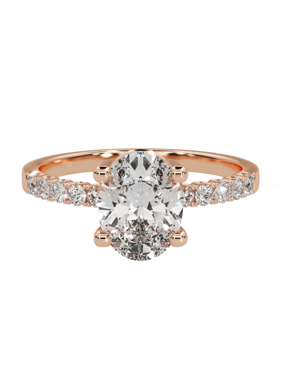 MONTADURA PARA PERSONALIZAR ANILLO DE COMPROMISO - PAVÉ - Image 9