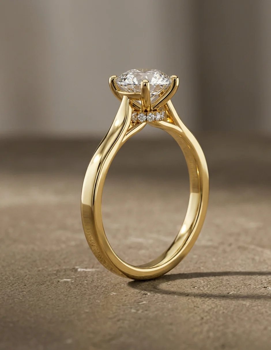 MONTADURA PARA PERSONALIZAR ANILLO DE COMPROMISO - PAVÉ - Image 14