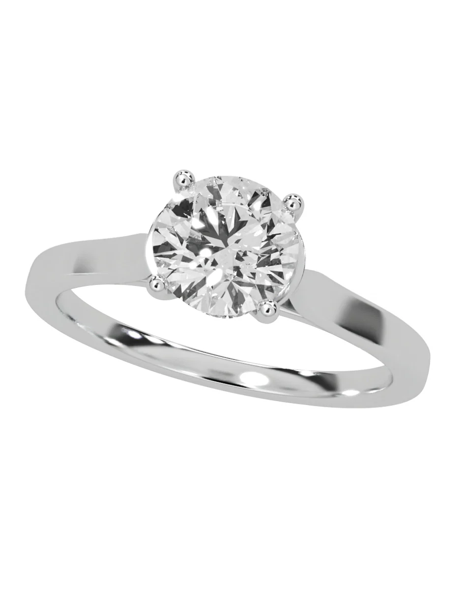 MONTADURA PARA PERSONALIZAR ANILLO DE COMPROMISO - PAVÉ - Image 4