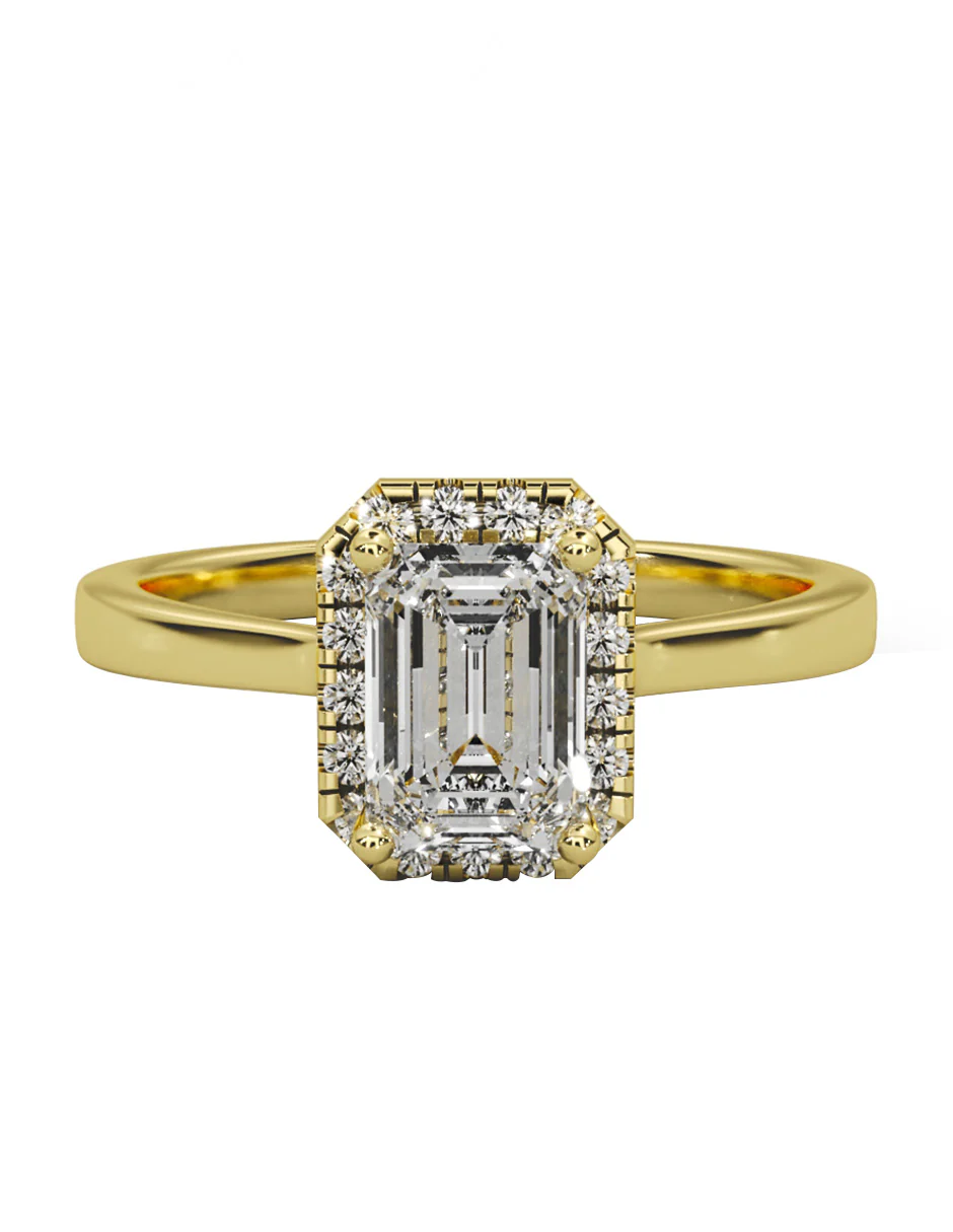 MONTADURA PARA PERSONALIZAR ANILLO DE COMPROMISO - PAVÉ - Image 5