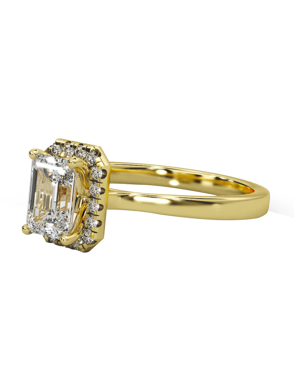 MONTADURA PARA PERSONALIZAR ANILLO DE COMPROMISO - PAVÉ - Image 8