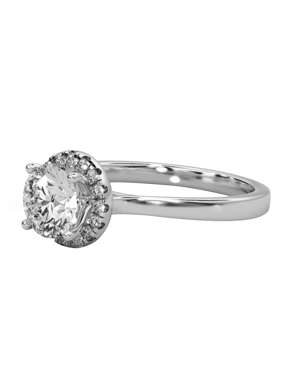 MONTADURA PARA PERSONALIZAR ANILLO DE COMPROMISO - PAVÉ - Image 4