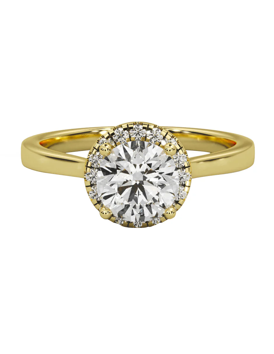 MONTADURA PARA PERSONALIZAR ANILLO DE COMPROMISO - PAVÉ - Image 5