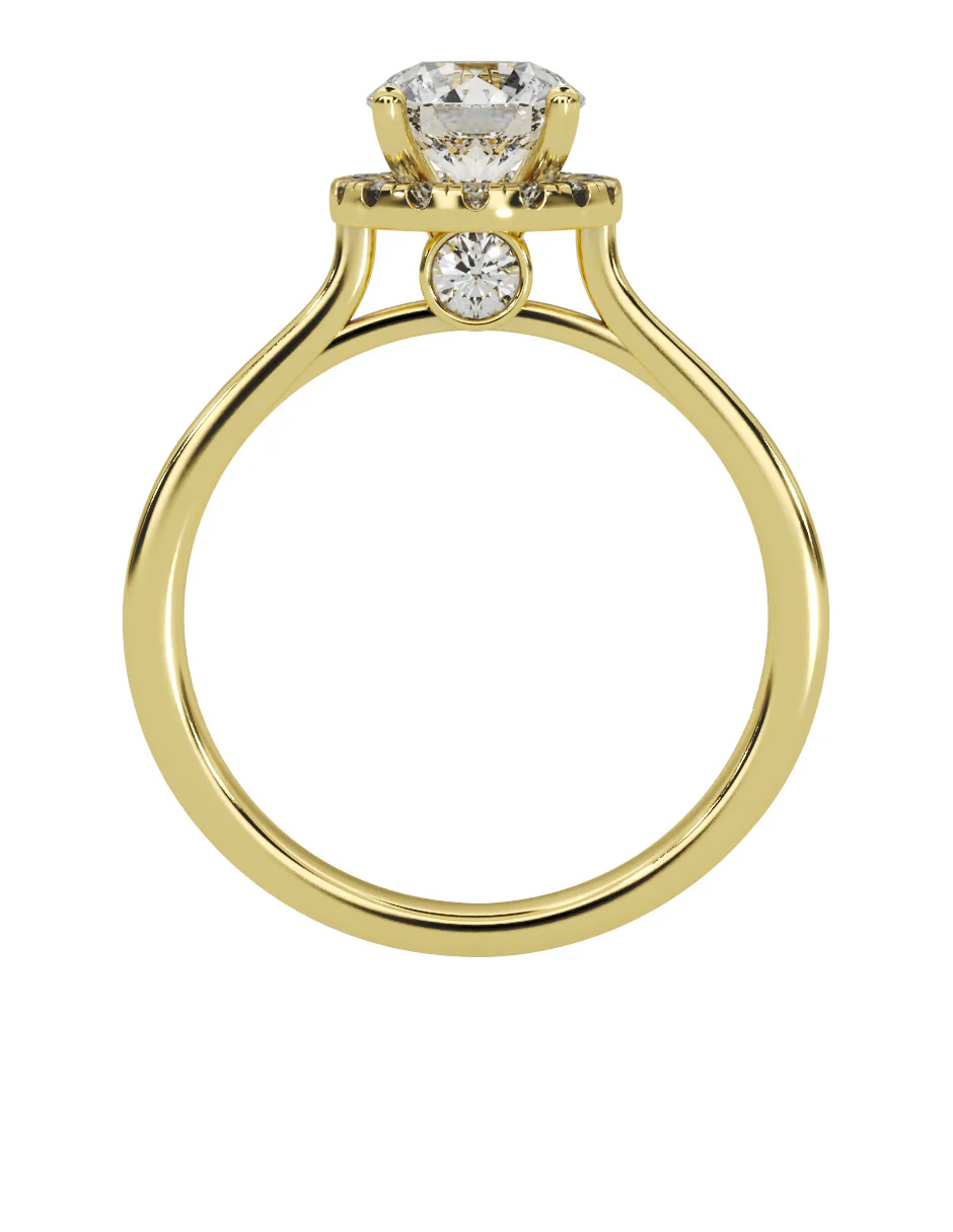 MONTADURA PARA PERSONALIZAR ANILLO DE COMPROMISO - PAVÉ - Image 6