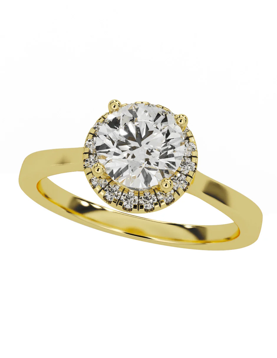 MONTADURA PARA PERSONALIZAR ANILLO DE COMPROMISO - PAVÉ - Image 7