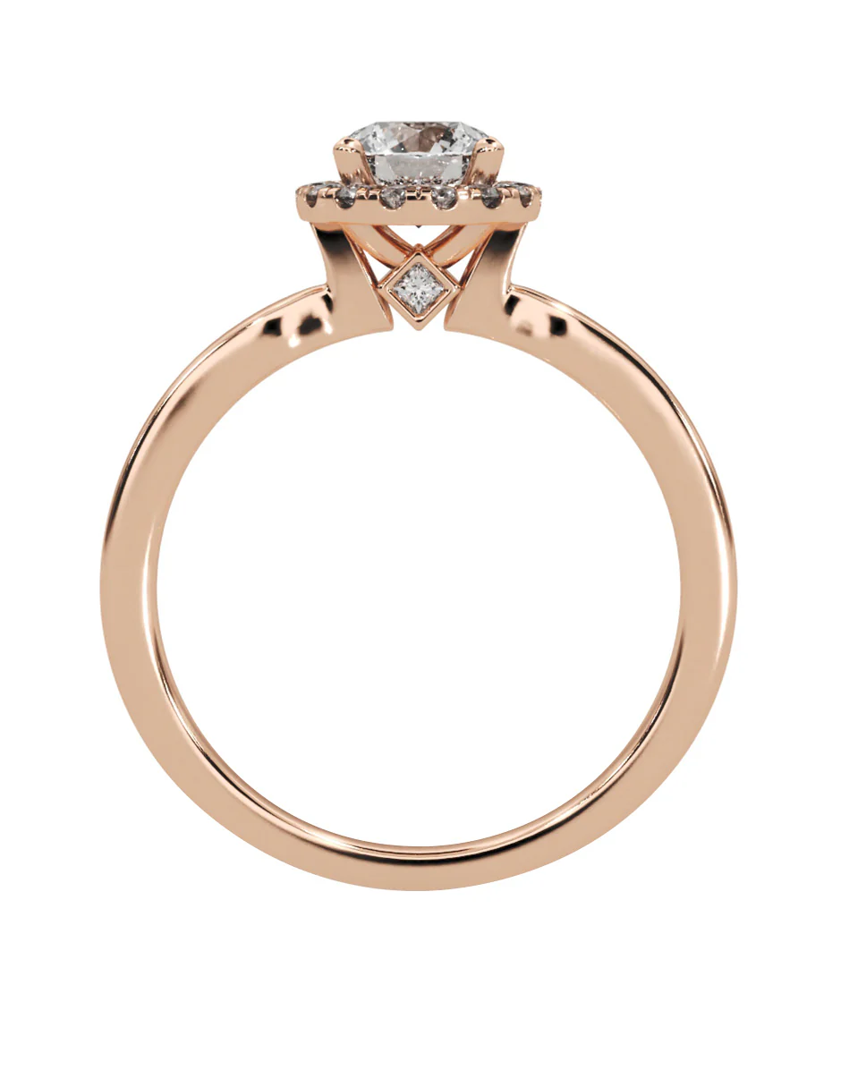 MONTADURA PARA PERSONALIZAR ANILLO DE COMPROMISO - PAVÉ - Image 10