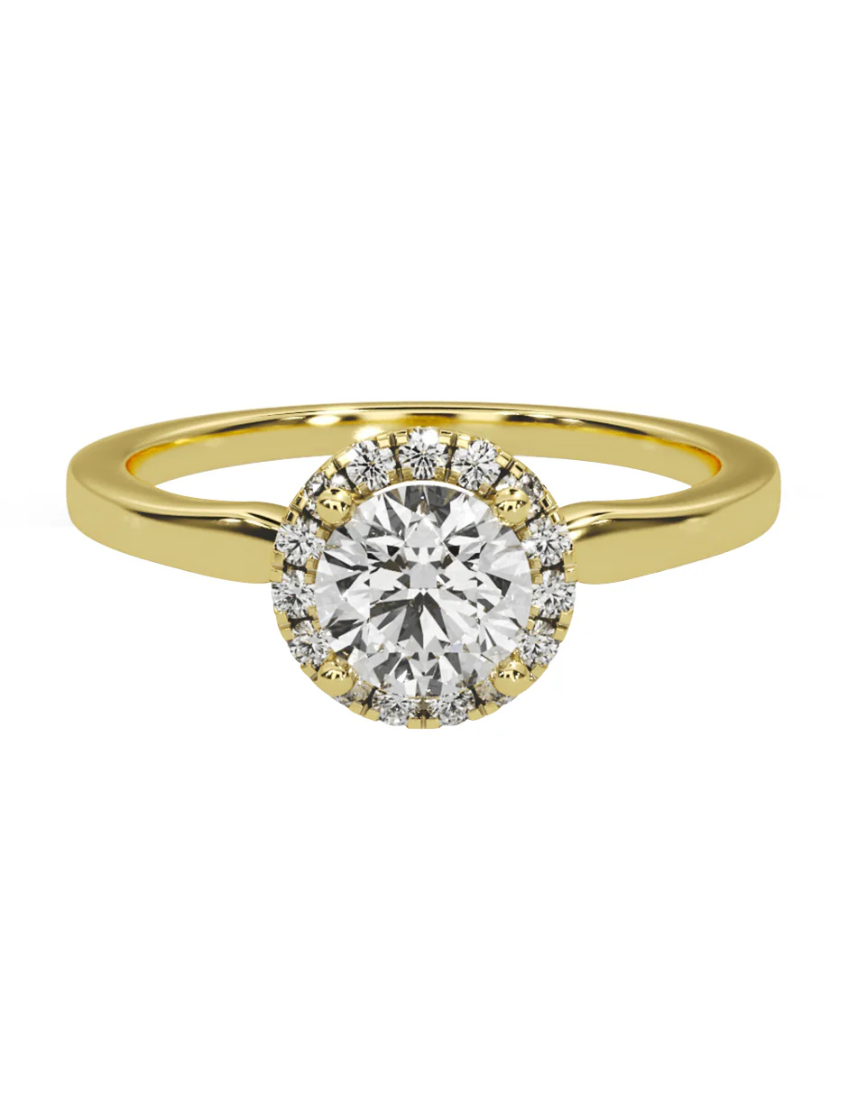 MONTADURA PARA PERSONALIZAR ANILLO DE COMPROMISO - PAVÉ - Image 5