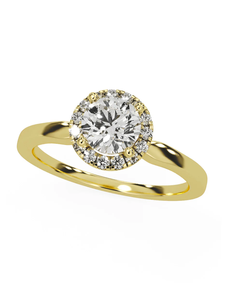 MONTADURA PARA PERSONALIZAR ANILLO DE COMPROMISO - PAVÉ - Image 7