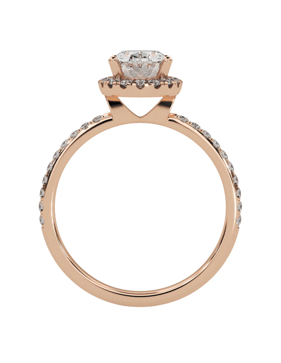 MONTADURA PARA PERSONALIZAR ANILLO DE COMPROMISO - PAVÉ - Image 10