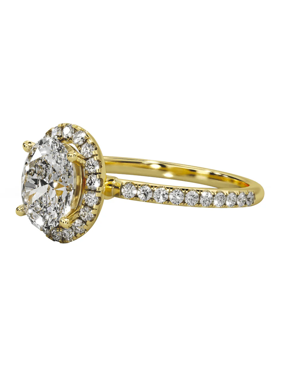 MONTADURA PARA PERSONALIZAR ANILLO DE COMPROMISO - PAVÉ - Image 8