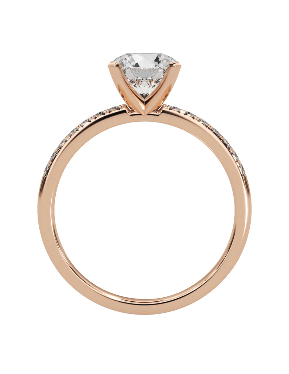 MONTADURA PARA PERSONALIZAR ANILLO DE COMPROMISO - PAVÉ - Image 10