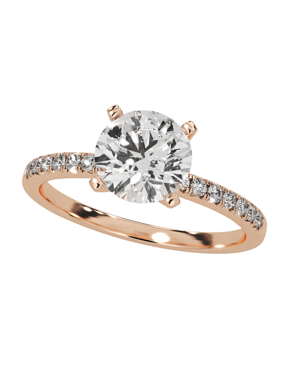 MONTADURA PARA PERSONALIZAR ANILLO DE COMPROMISO - PAVÉ - Image 11