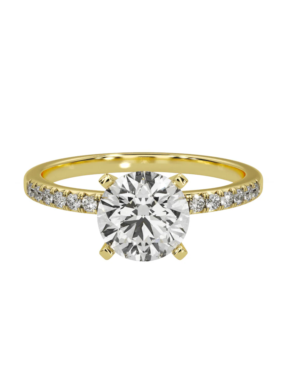 MONTADURA PARA PERSONALIZAR ANILLO DE COMPROMISO - PAVÉ - Image 5