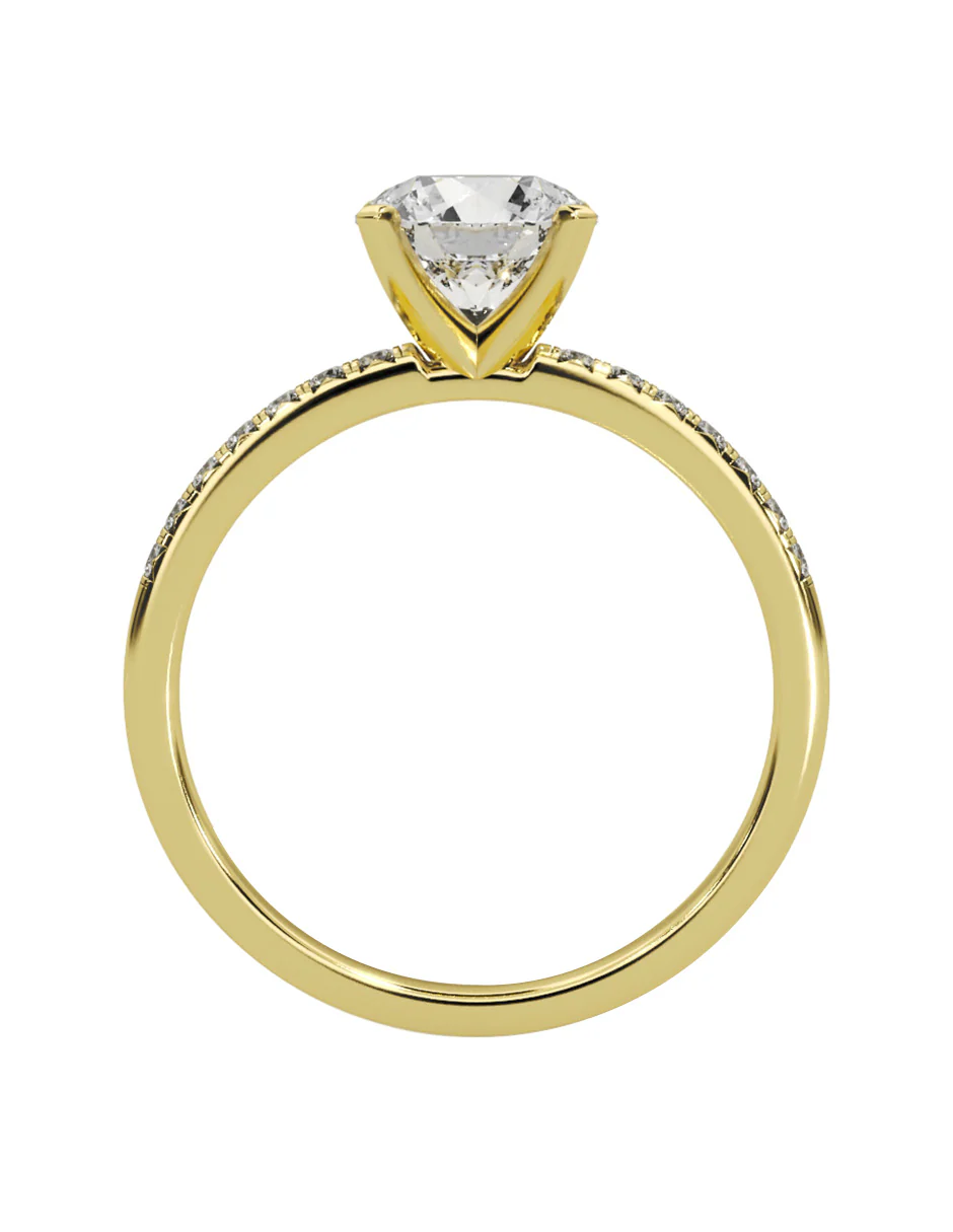 MONTADURA PARA PERSONALIZAR ANILLO DE COMPROMISO - PAVÉ - Image 6