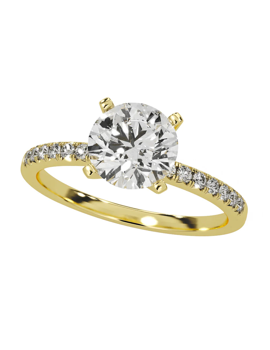 MONTADURA PARA PERSONALIZAR ANILLO DE COMPROMISO - PAVÉ - Image 7
