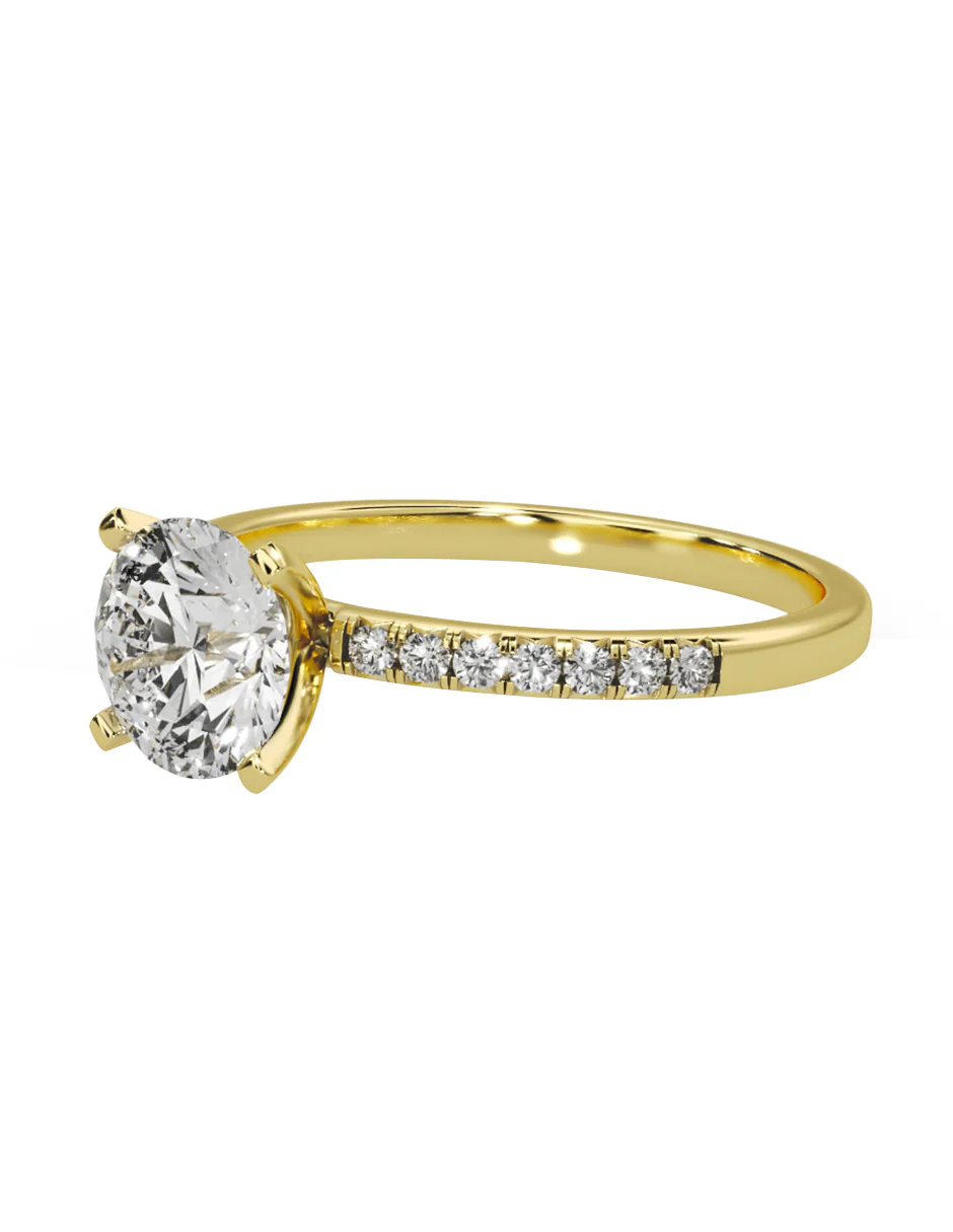 MONTADURA PARA PERSONALIZAR ANILLO DE COMPROMISO - PAVÉ - Image 8