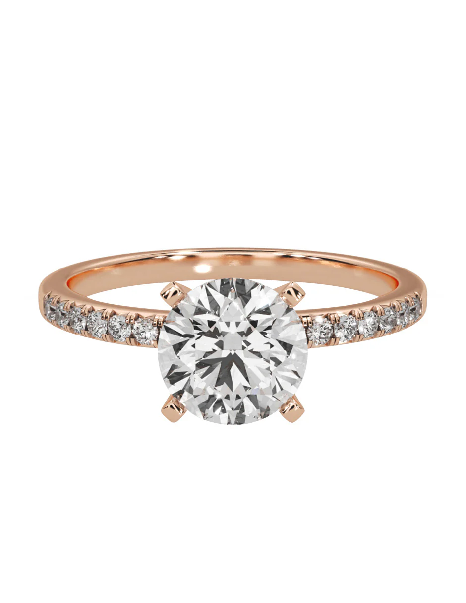MONTADURA PARA PERSONALIZAR ANILLO DE COMPROMISO - PAVÉ - Image 9