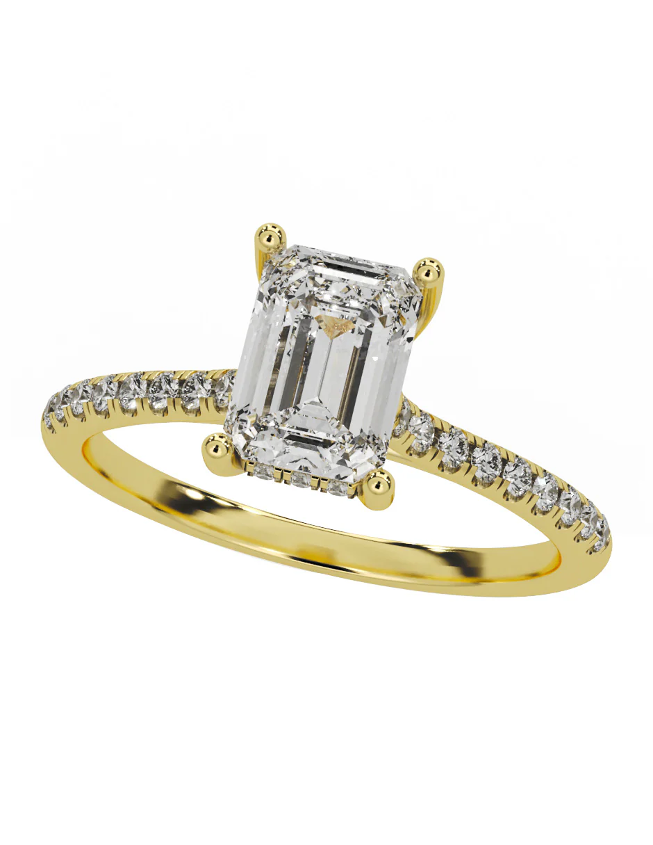 MONTADURA PARA PERSONALIZAR ANILLO DE COMPROMISO - PAVÉ - Image 7