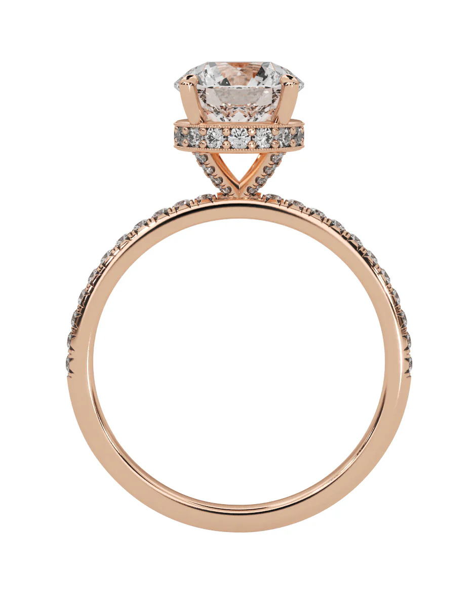 MONTADURA PARA PERSONALIZAR ANILLO DE COMPROMISO - PAVÉ - Image 10