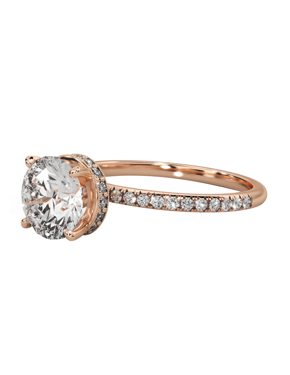 MONTADURA PARA PERSONALIZAR ANILLO DE COMPROMISO - PAVÉ - Image 12
