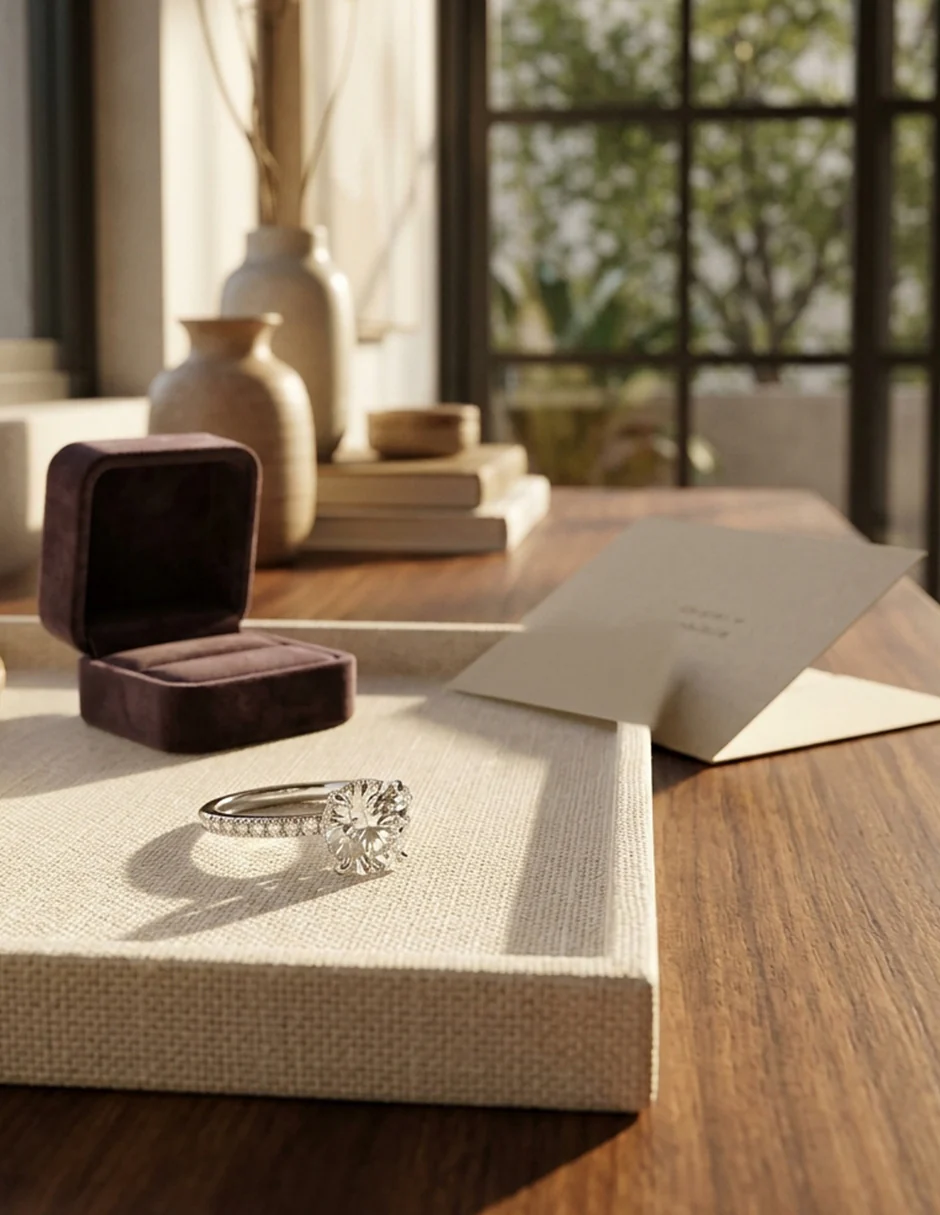 MONTADURA PARA PERSONALIZAR ANILLO DE COMPROMISO - PAVÉ - Image 13