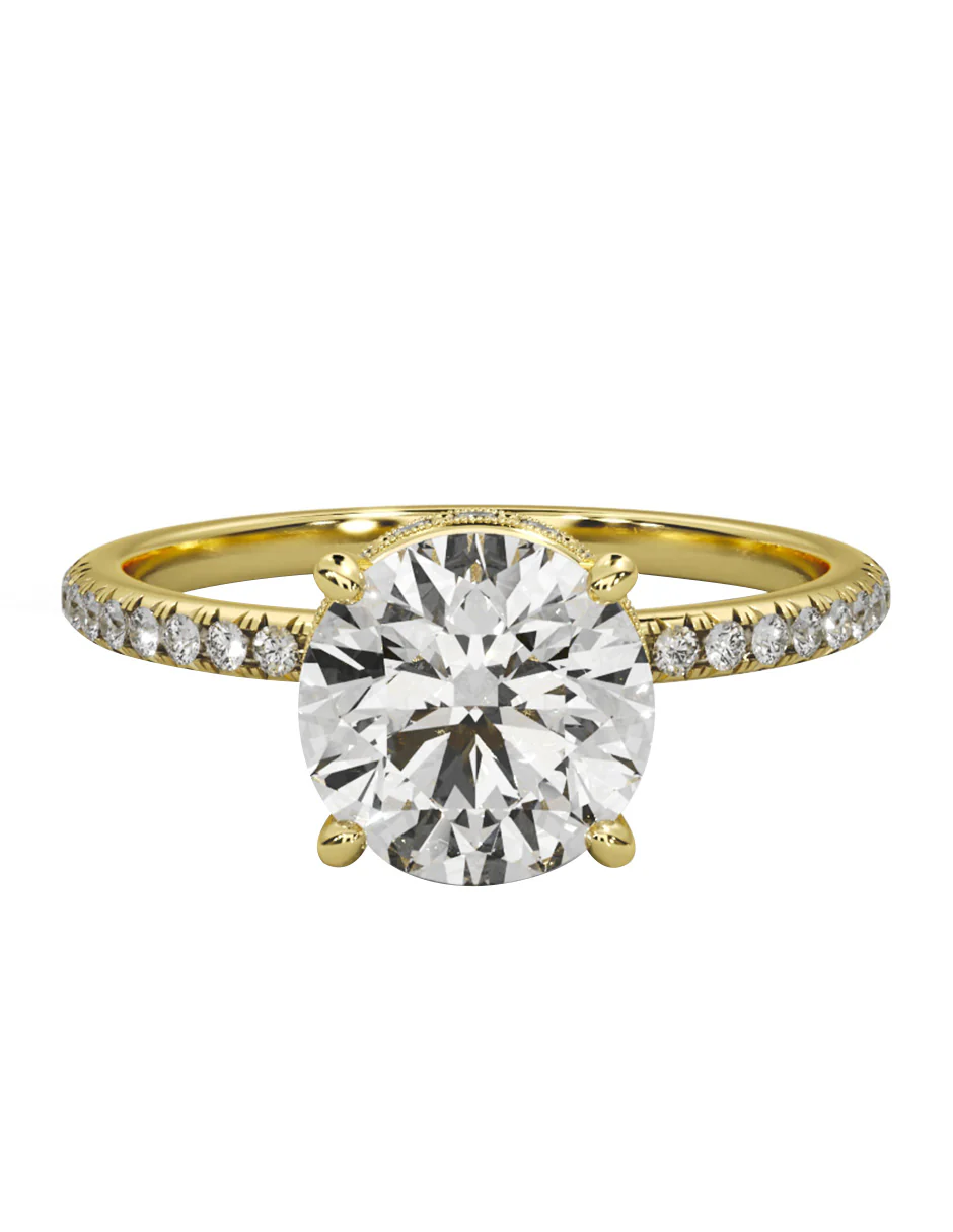 MONTADURA PARA PERSONALIZAR ANILLO DE COMPROMISO - PAVÉ - Image 5