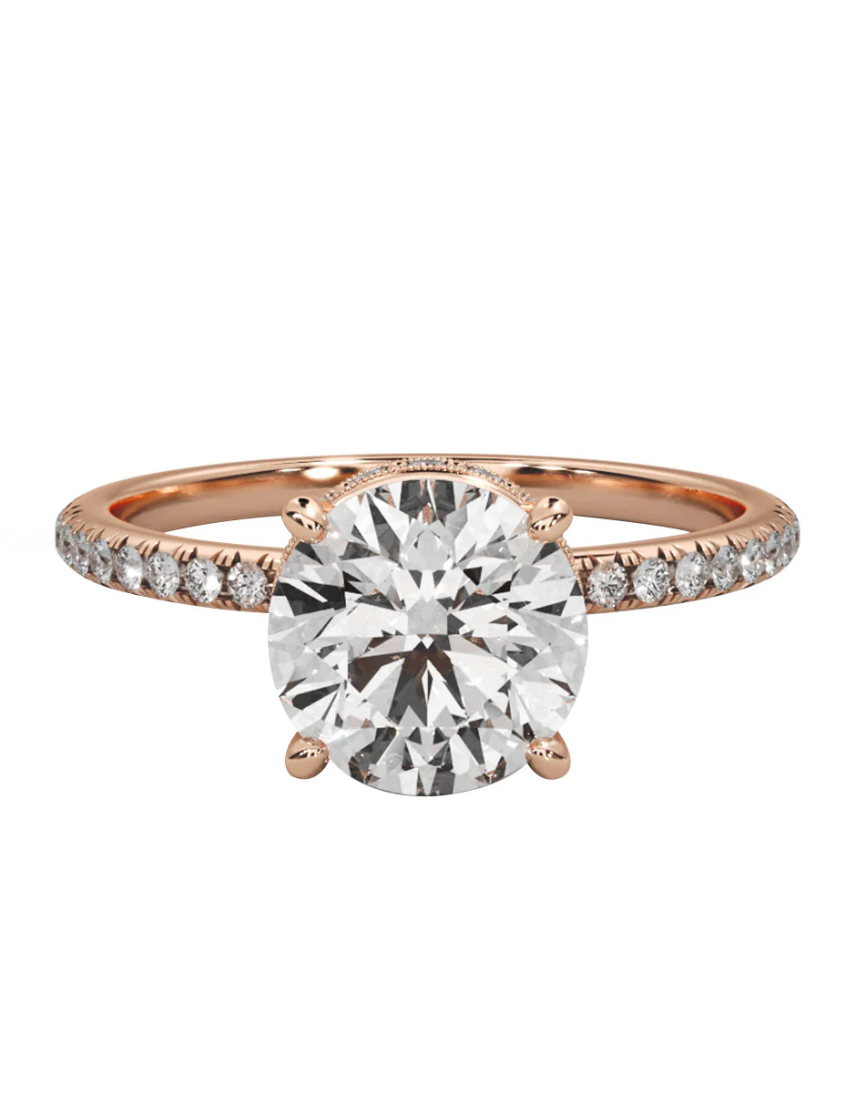 MONTADURA PARA PERSONALIZAR ANILLO DE COMPROMISO - PAVÉ - Image 9