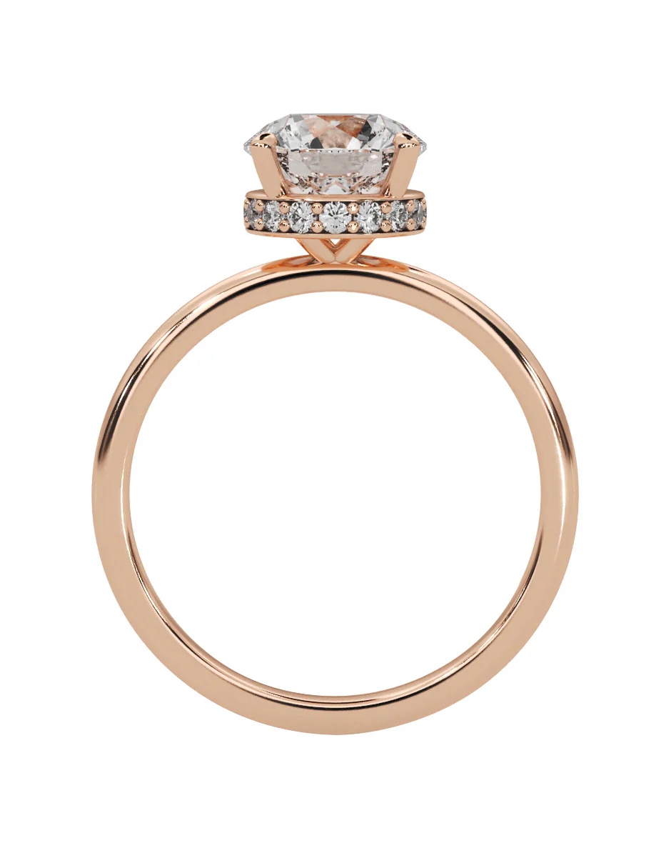 MONTADURA PARA PERSONALIZAR ANILLO DE COMPROMISO - PAVÉ - Image 10