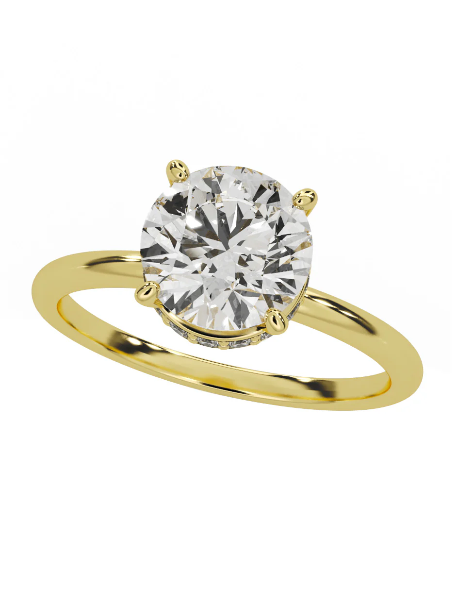 MONTADURA PARA PERSONALIZAR ANILLO DE COMPROMISO - PAVÉ - Image 7