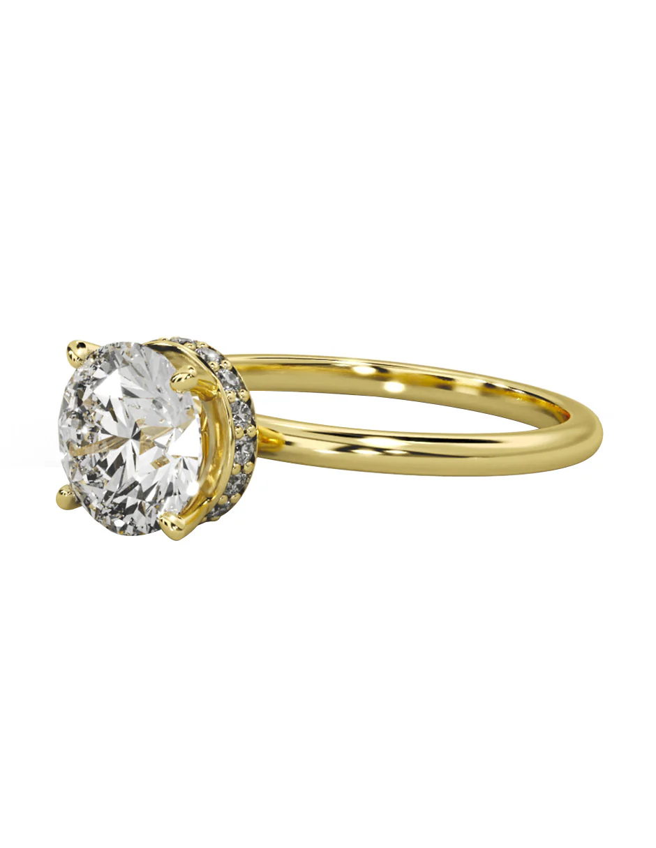 MONTADURA PARA PERSONALIZAR ANILLO DE COMPROMISO - PAVÉ - Image 8