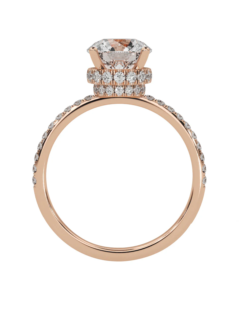 MONTADURA PARA PERSONALIZAR ANILLO DE COMPROMISO - PAVÉ - Image 10