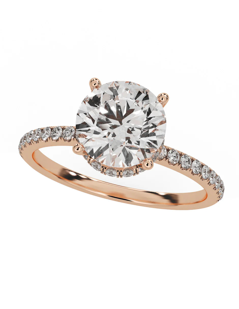 MONTADURA PARA PERSONALIZAR ANILLO DE COMPROMISO - PAVÉ - Image 11
