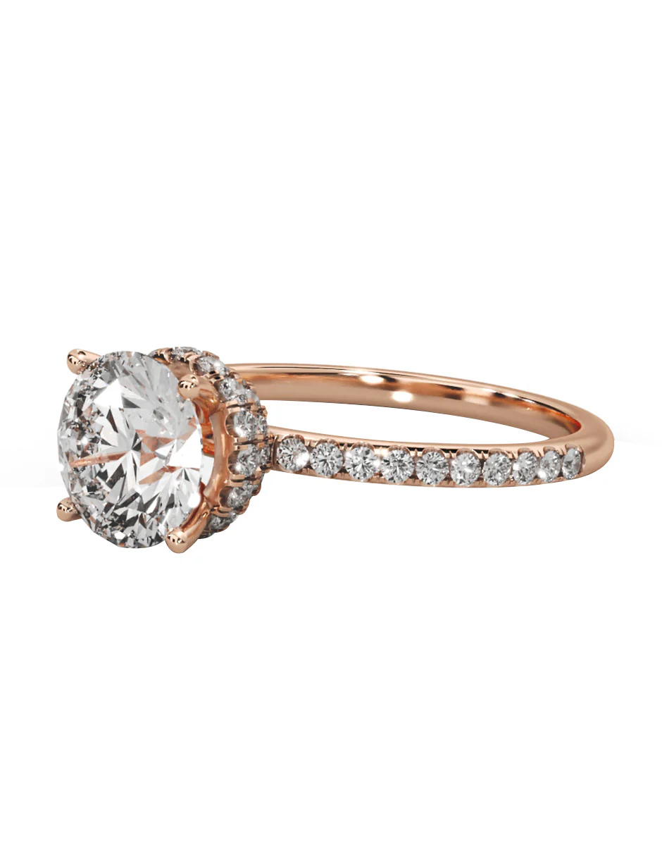MONTADURA PARA PERSONALIZAR ANILLO DE COMPROMISO - PAVÉ - Image 12