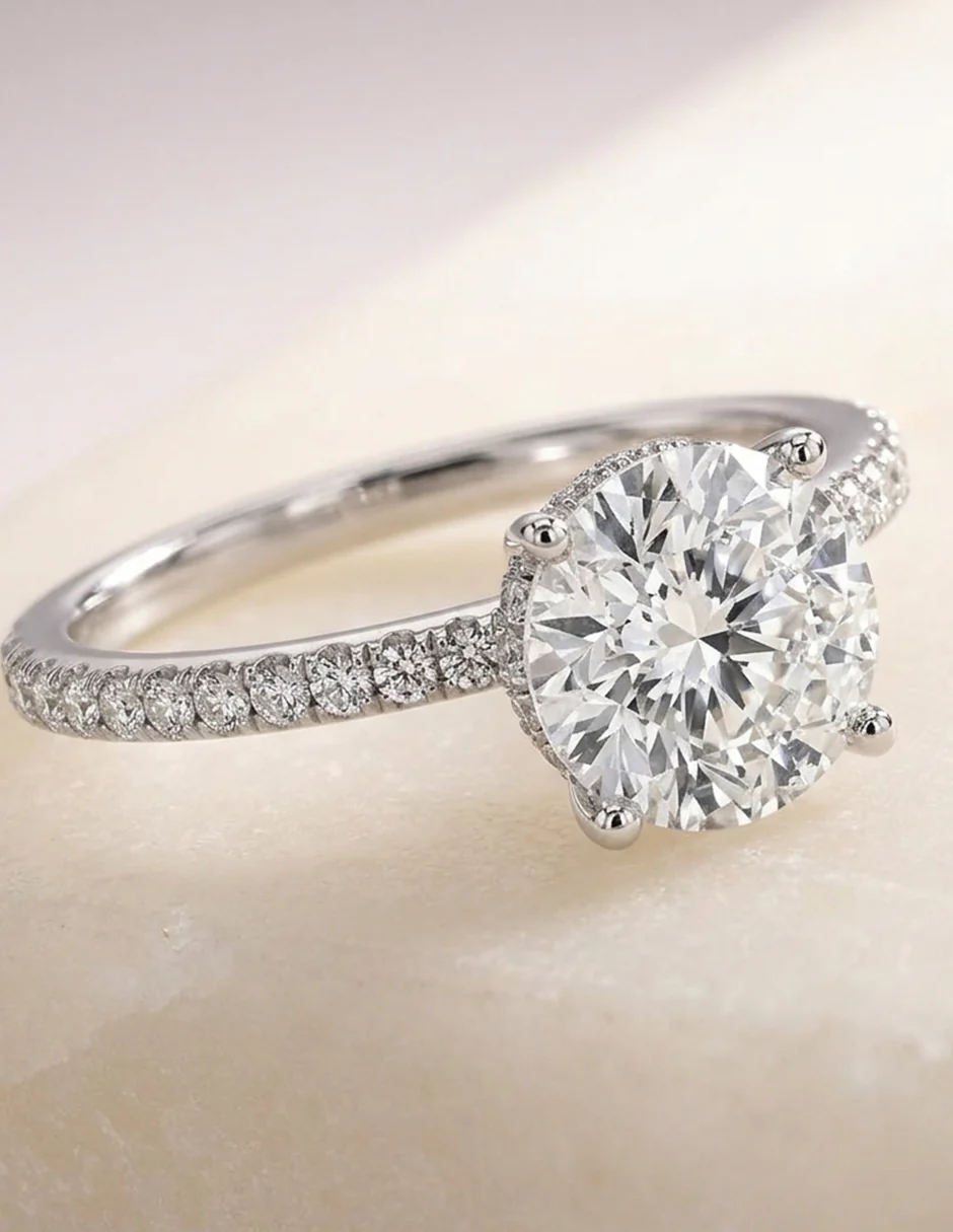 MONTADURA PARA PERSONALIZAR ANILLO DE COMPROMISO - PAVÉ - Image 13