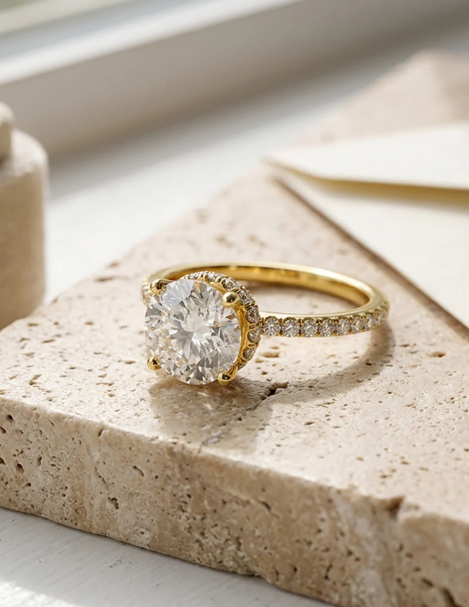MONTADURA PARA PERSONALIZAR ANILLO DE COMPROMISO - PAVÉ - Image 15