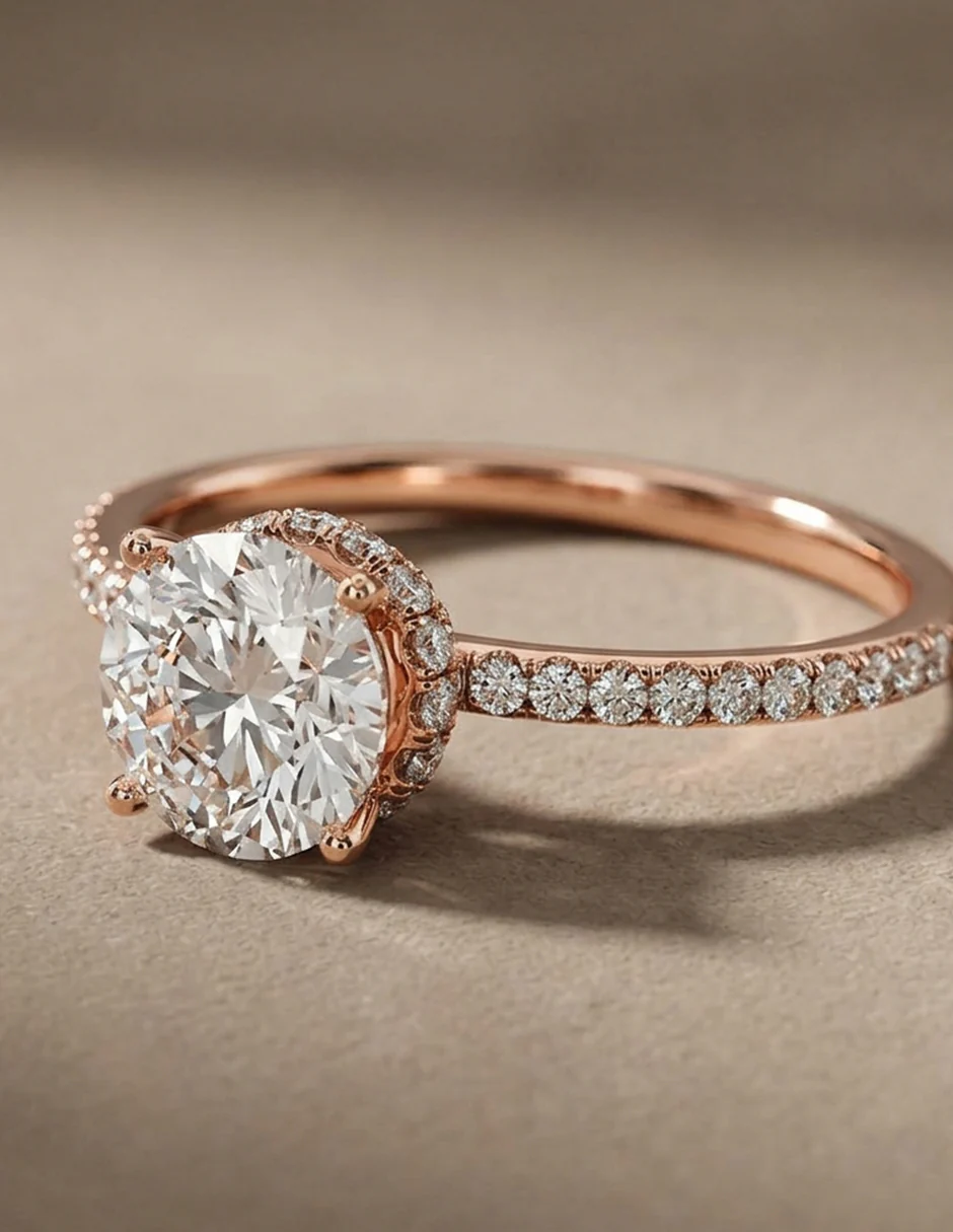 MONTADURA PARA PERSONALIZAR ANILLO DE COMPROMISO - PAVÉ - Image 16