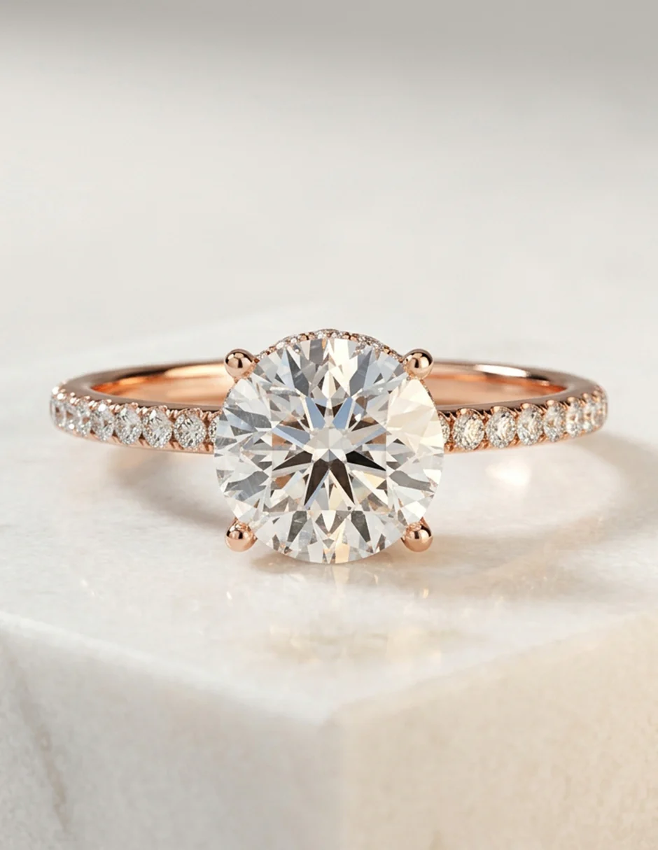 MONTADURA PARA PERSONALIZAR ANILLO DE COMPROMISO - PAVÉ - Image 17