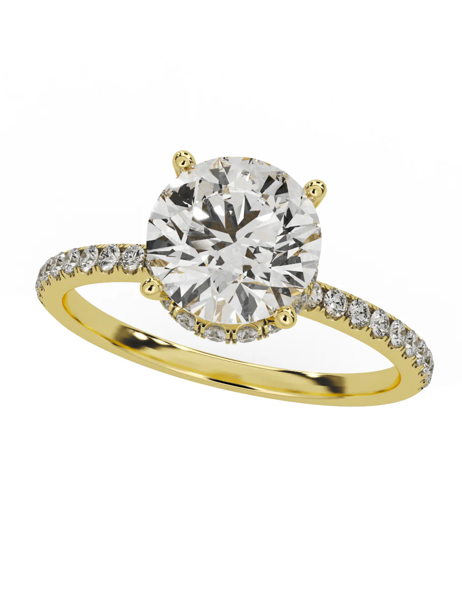 MONTADURA PARA PERSONALIZAR ANILLO DE COMPROMISO - PAVÉ - Image 7