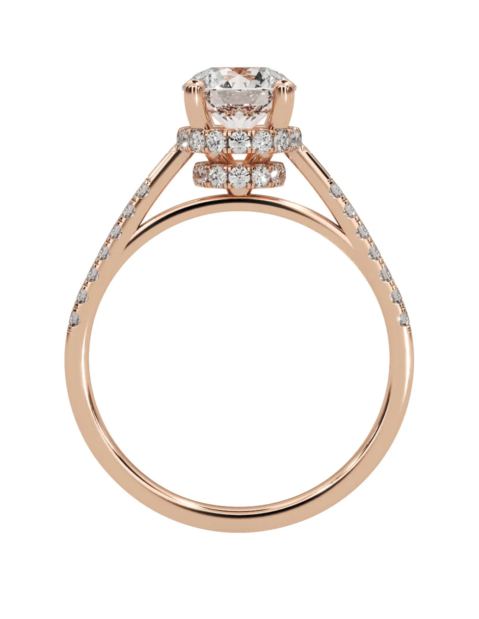 MONTADURA PARA PERSONALIZAR ANILLO DE COMPROMISO - PAVÉ - Image 10