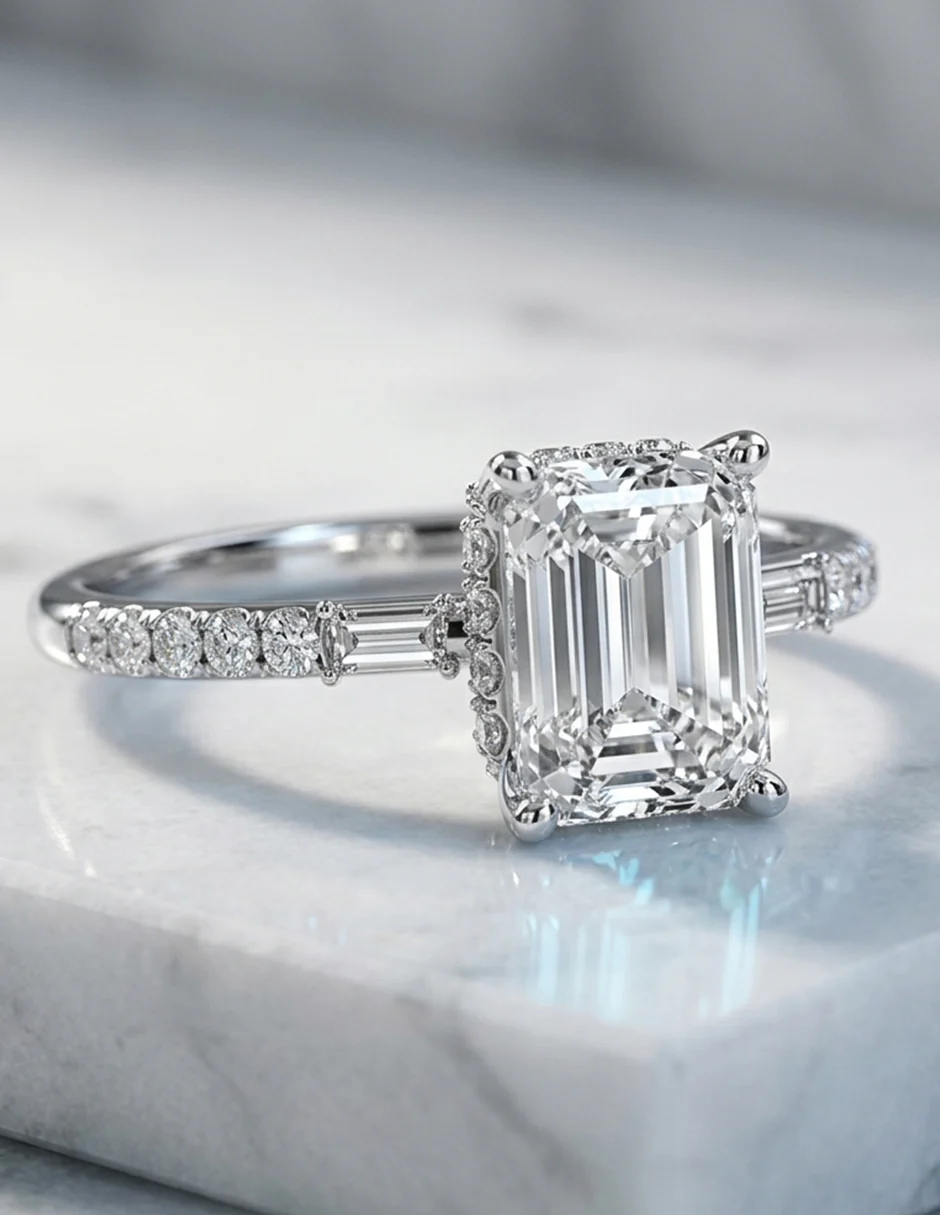 MONTADURA PARA PERSONALIZAR ANILLO DE COMPROMISO - PAVÉ - Image 13