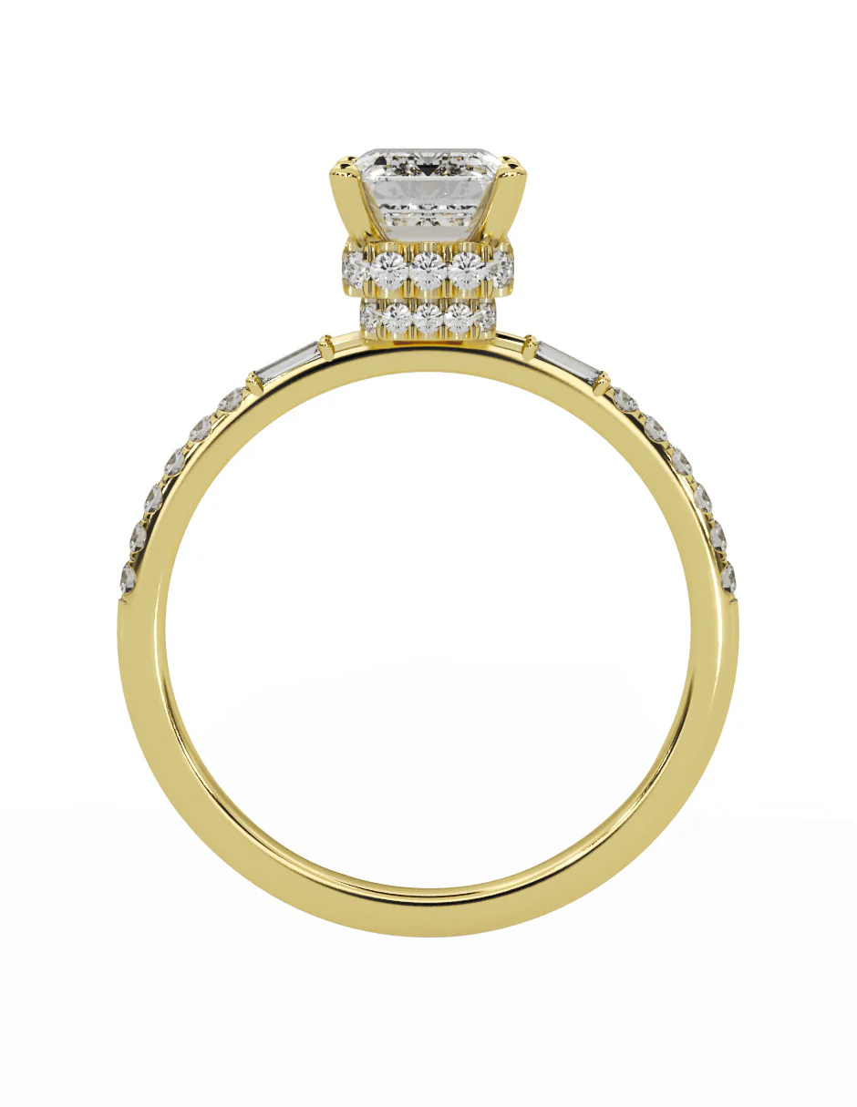 MONTADURA PARA PERSONALIZAR ANILLO DE COMPROMISO - PAVÉ - Image 6